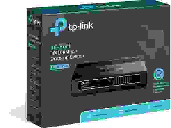 TP-Link TL-SF1016D 16-Port 10/100Mbps Desktop Switch, 3.2Gbps Capacity