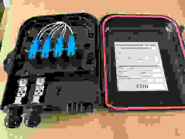 8 CORE FIBER BOX (FAT 1X8 SC UPC)