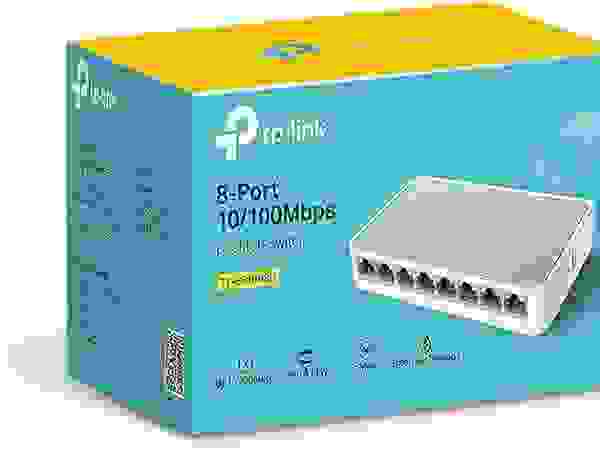 TP-Link TL-SF1008D 8-Port 10/100Mbps Desktop Switch