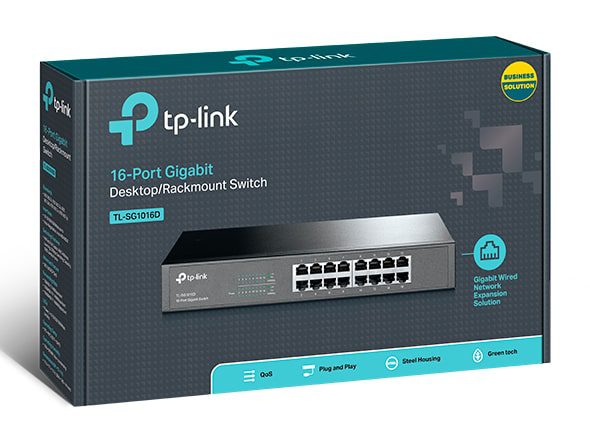 TP-Link TL-SG1016 16 Port Gigabit Ethernet Switch